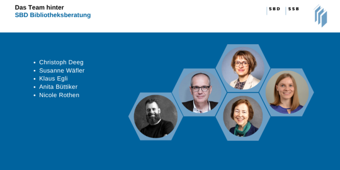 Team SBD Bibliotheksberatung