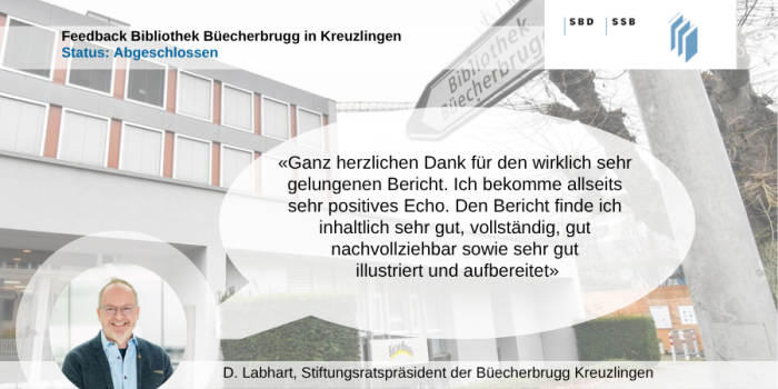Feedback Büecherbrugg Kreuzlingen